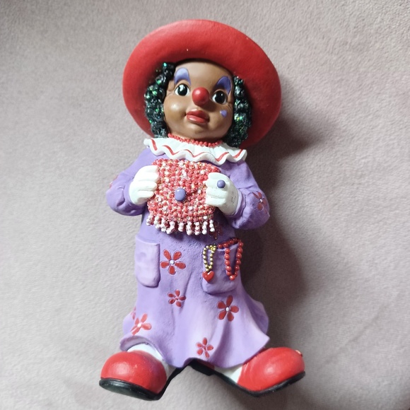 Vintage 90s Sarah’s Attic Grandmas Red Hat Collection #0657 Classy Sassy Statue - Picture 3 of 8